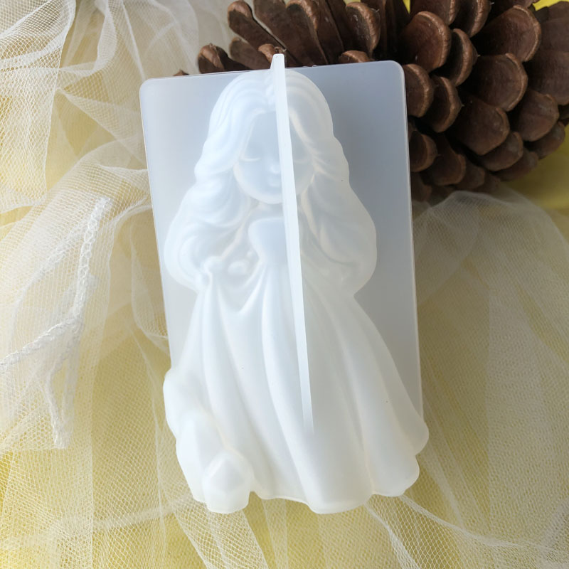 3D Printing Model - ثلاثية الأبعاد لطيف الأميرة سيليكون قالب