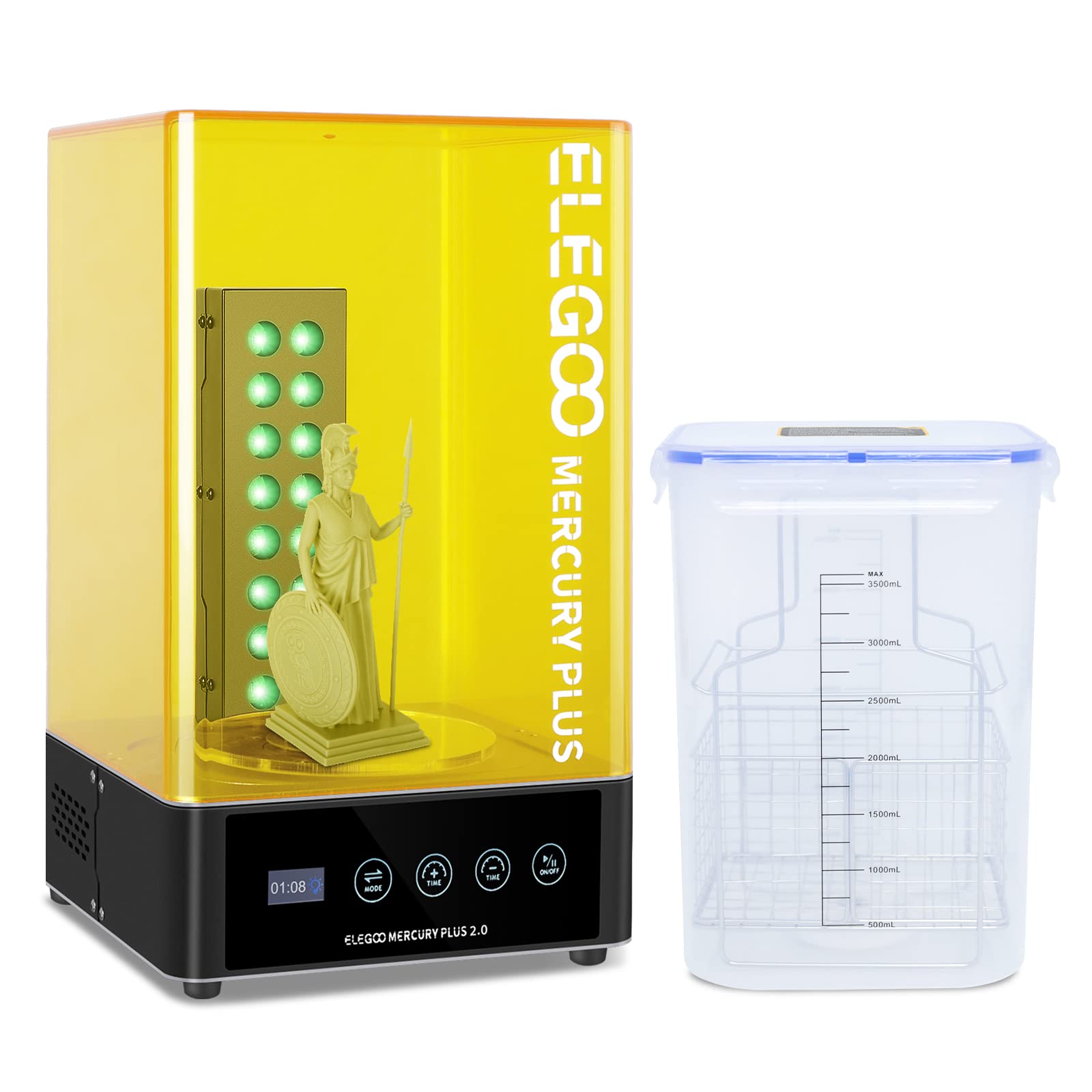 3D Printing Model - محطة غسيل وعلاج ELEGOO Plus 2.0