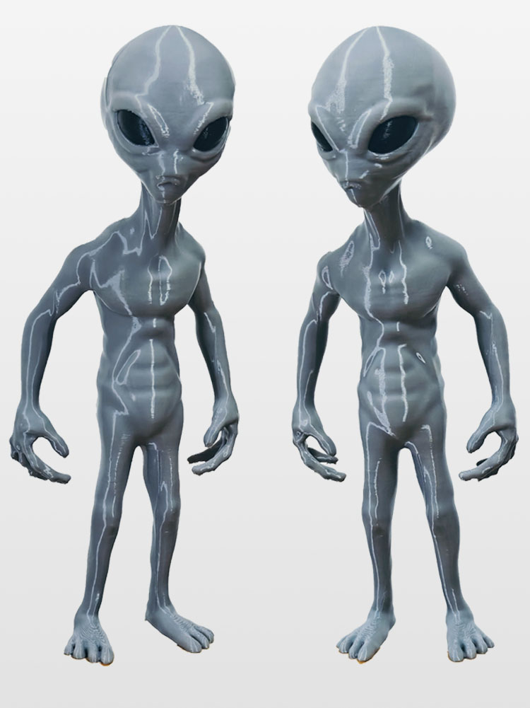 3D Printing Room - 2025 جديد روزويل UFO رمادي الغريبة
