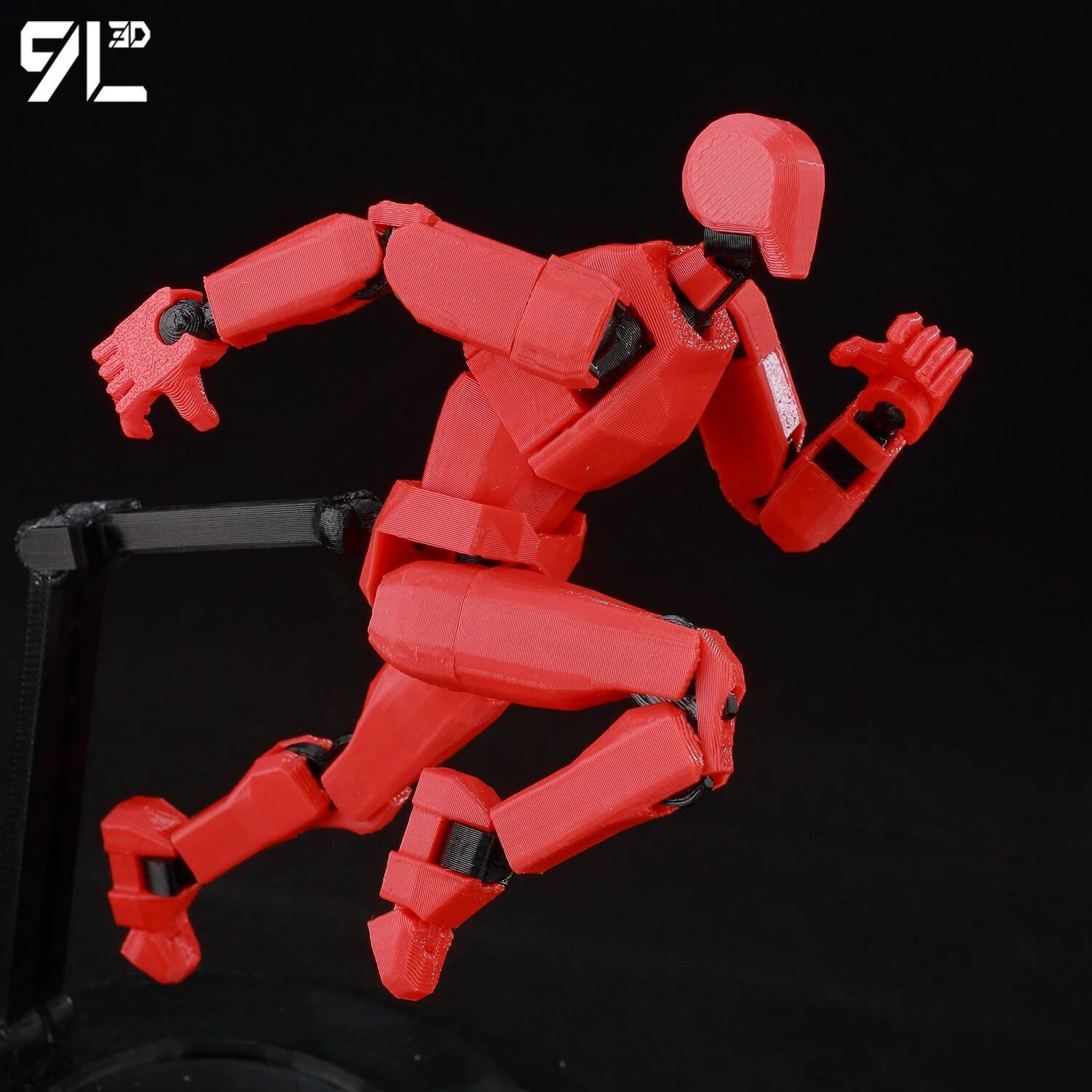 9L3D مطبوعة Dummy13 Lucky13 T1 - مراجعة 3D Printing Action Figure وسعره