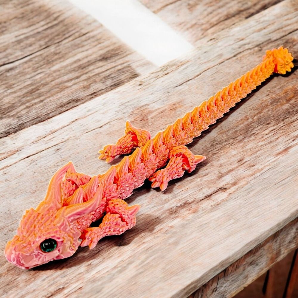 عين محاكية مطبوعة بتقنية ثلاثي - مراجعة 3D Printing Dragon وسعره