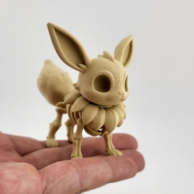 نموذج عظام أحفورية لشخصيات بوك - مراجعة 3D Printing Yourself وسعره