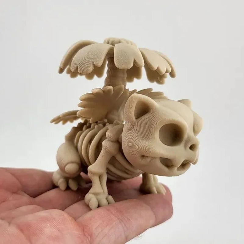 نموذج عظام أحفورية لشخصيات بوك - مراجعة 3D Printing Yourself وسعره