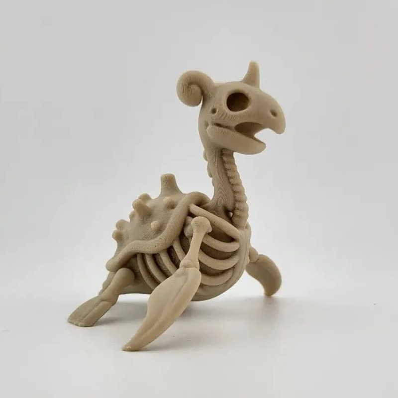 نموذج عظام أحفورية لشخصيات بوك - مراجعة 3D Printing Yourself وسعره