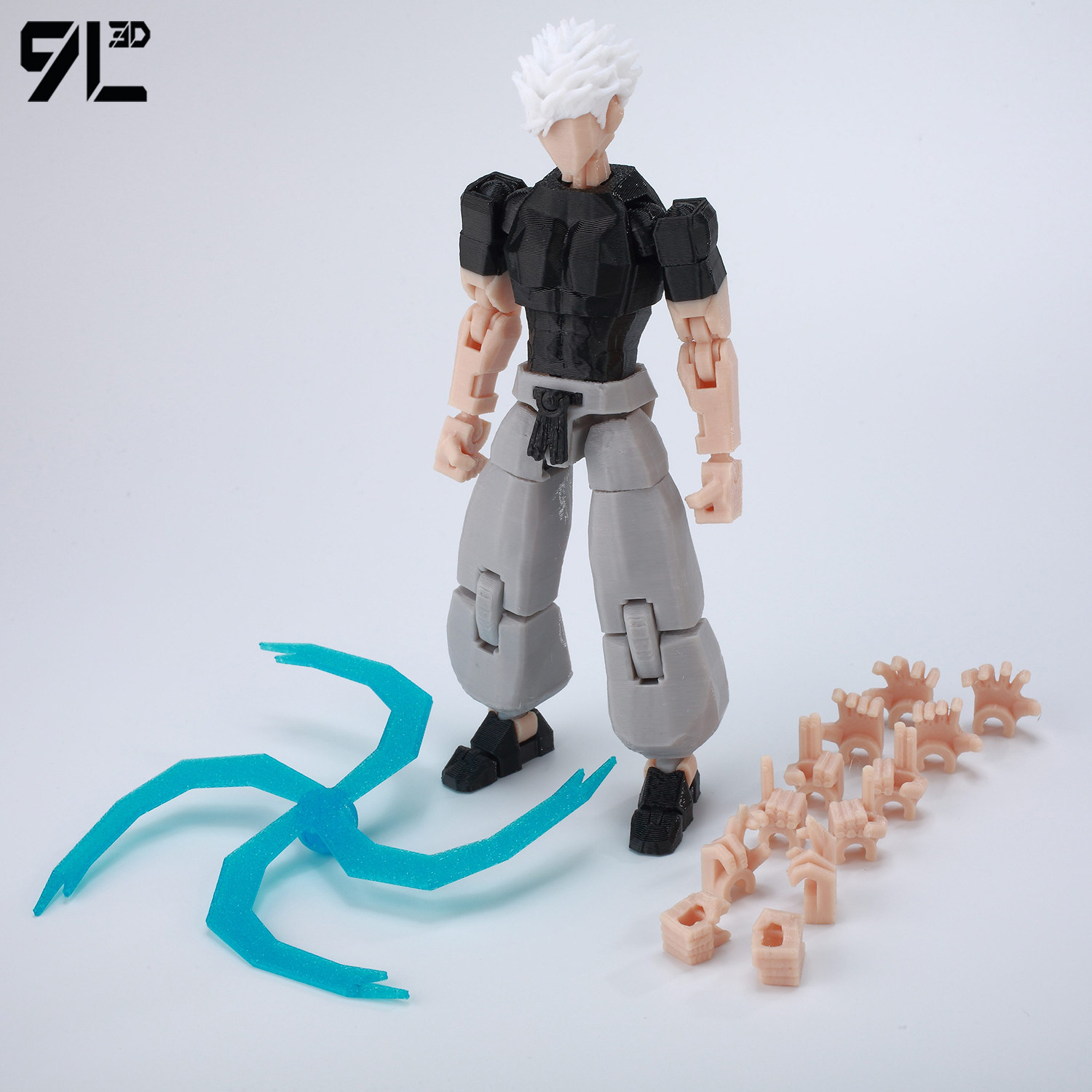 9L3D Lucky13 Dummy13 مجسم شخصي - مراجعة 3D Printing Action Figure وسعره