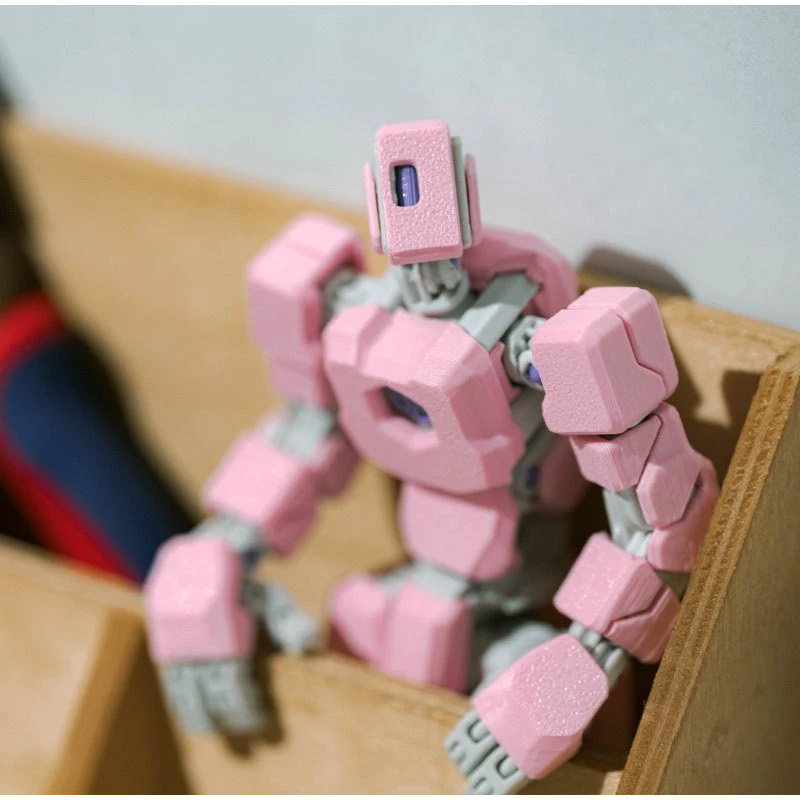 تماثيل روبوت متحركة متعددة الم - مراجعة 3D Printing Action Figure وسعره