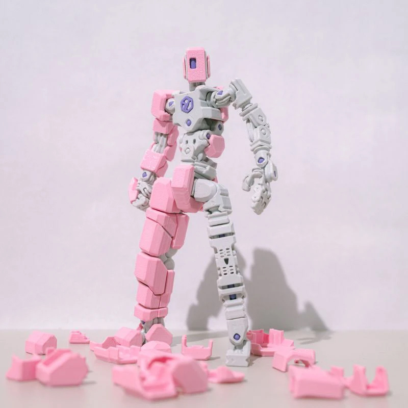 تماثيل روبوت متحركة متعددة الم - مراجعة 3D Printing Action Figure وسعره