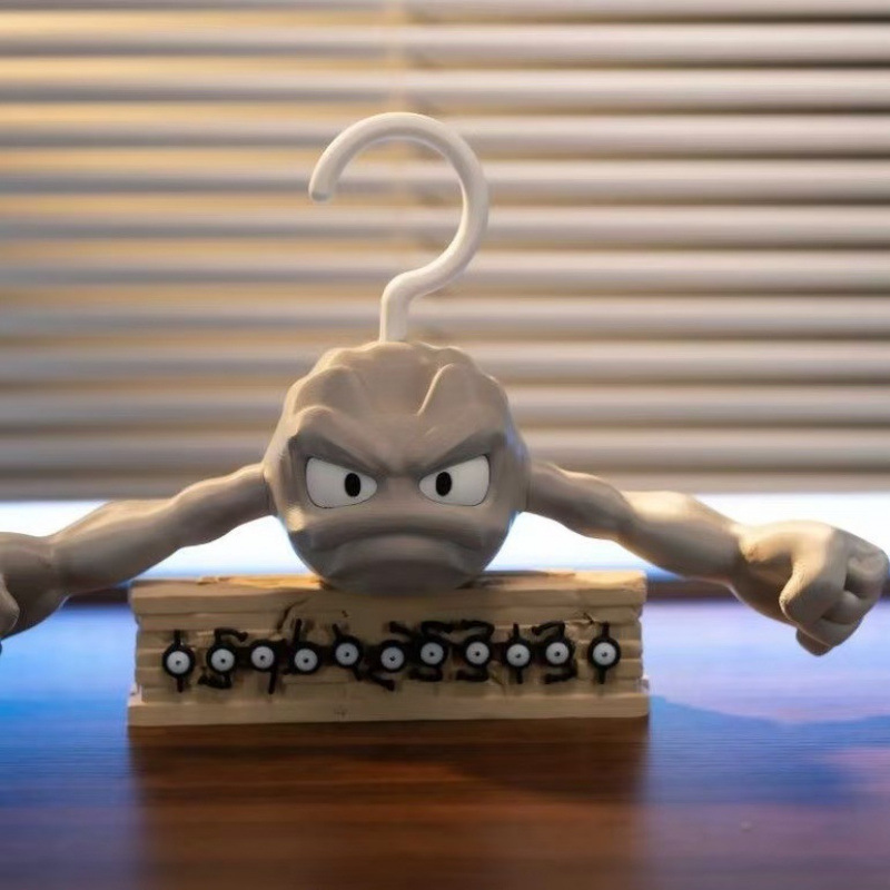 شماعات ملابس إبداعية بتصميم أن - مراجعة 3D Printing Action Figure وسعره