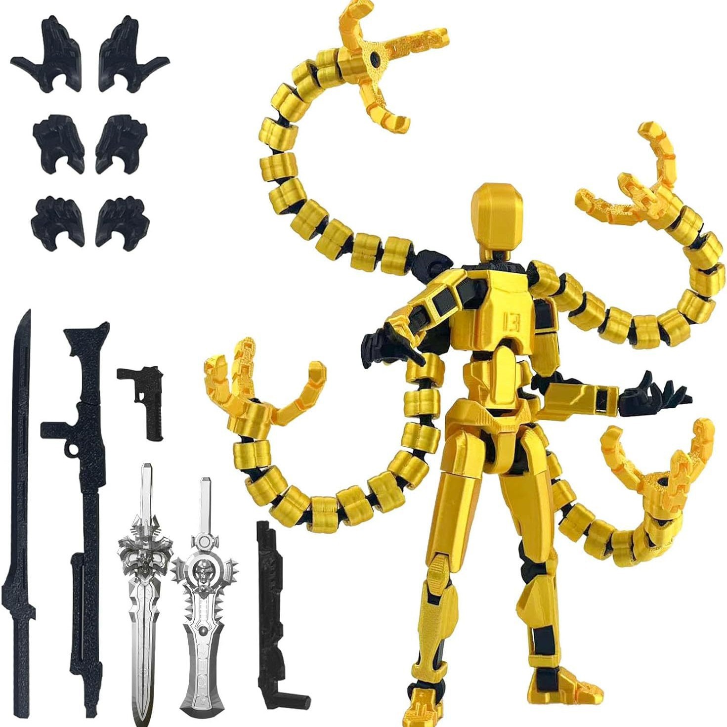 مجسم شخصية T13 مطبوع ثلاثي الأ - مراجعة 3D Printing Action Figure وسعره