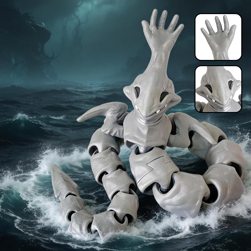 نموذج جديد ثلاثي الأبعاد لشخصي - مراجعة 3D Printing Action Figure وسعره