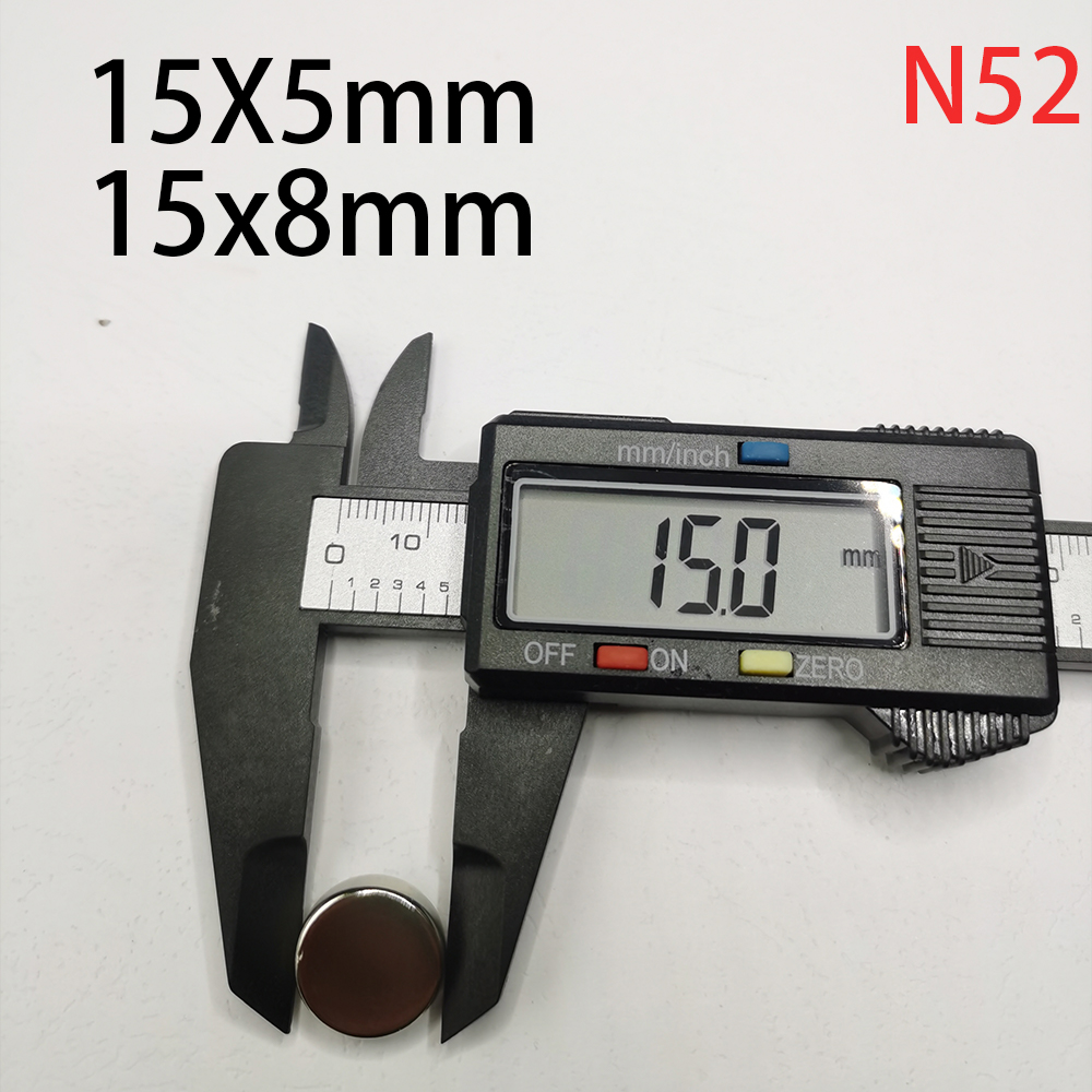 N52 15x5 15x8 المغناطيس القياس - مراجعة 3D Printing Industrial وسعره