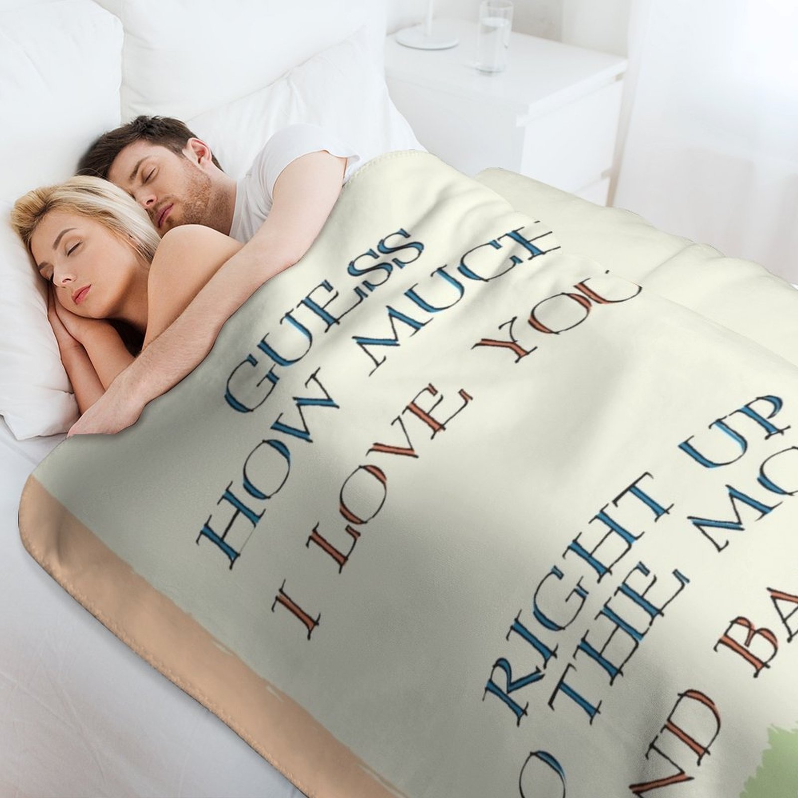 بطانية رقيقة ناعمة بتصميم 